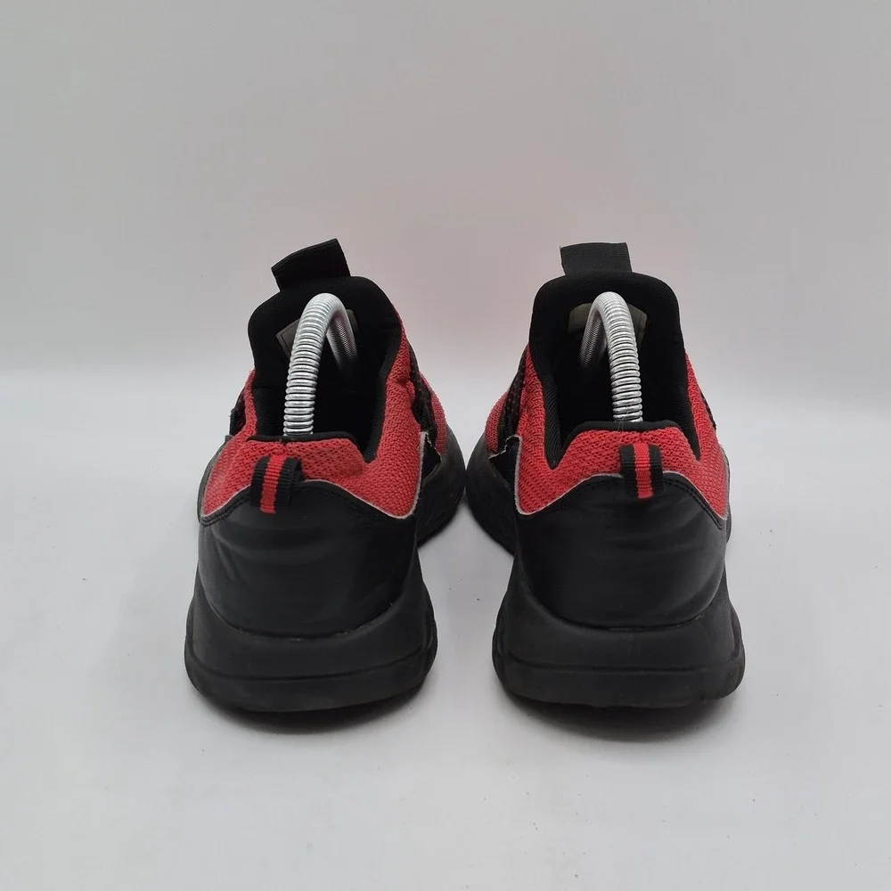 Shaq Sampson Shoes Mens‎ Size 6 Red Black Athletic Knit Sneakers QJ6GYRDBK